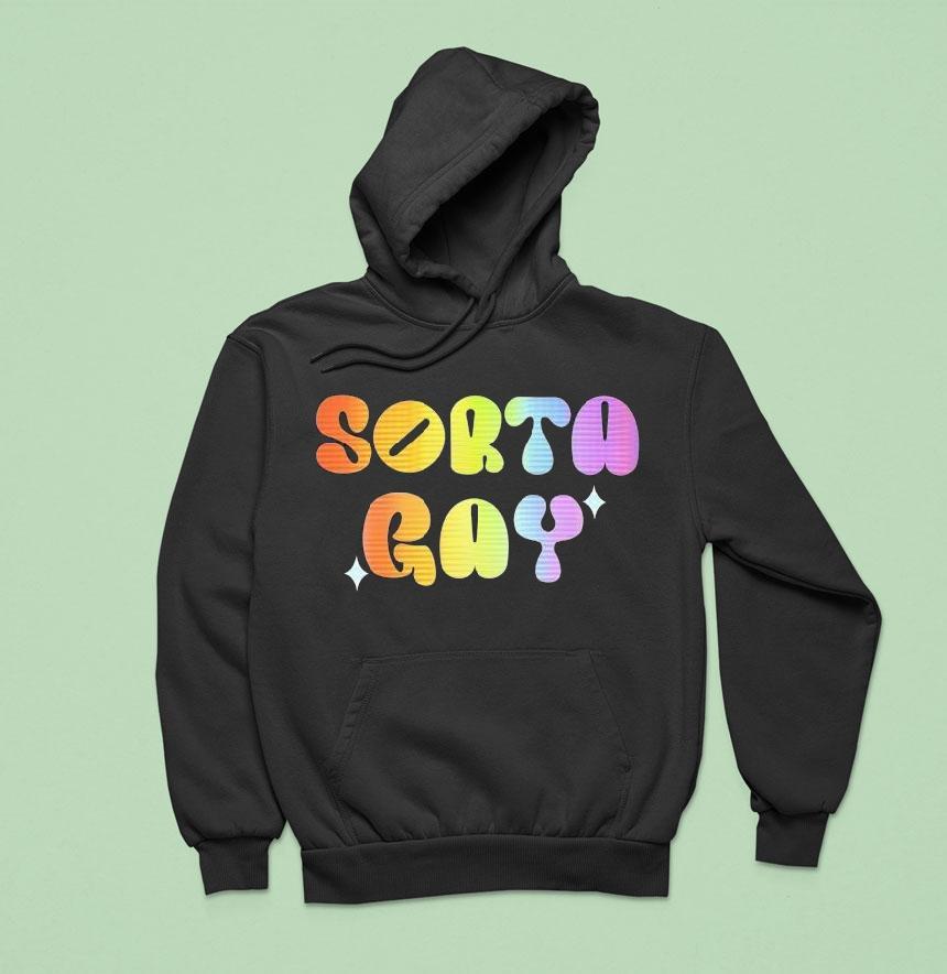 Sorta Gay Pride Shirt Sorta Gay Pride Shirt