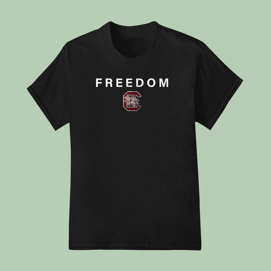 South Carolina Gamecocks X Charlie Kirk Freedom Shirt