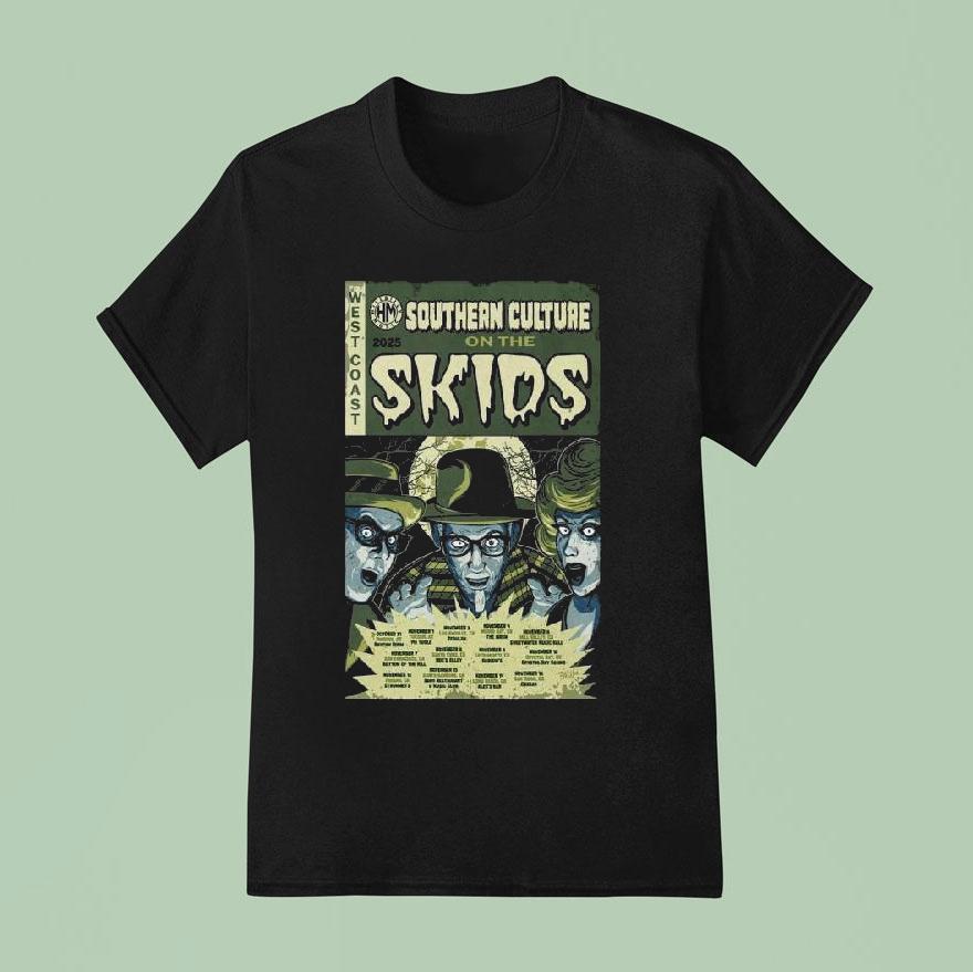 Southern Culture On The Skids West Coast 2025 Tour Shirt