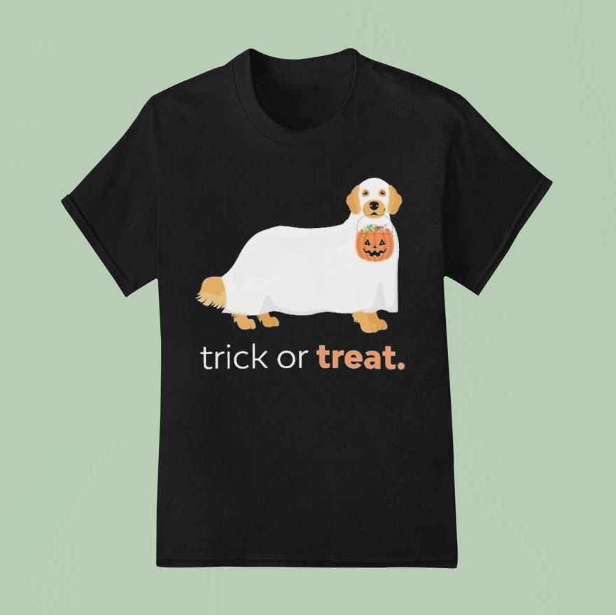 Spooky Pup Trick-or-treat Encore Vet Group Shirt