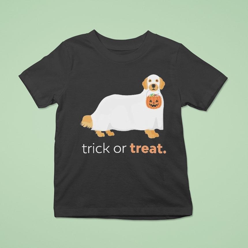 Spooky Pup Trick-or-treat Encore Vet Group Shirt
