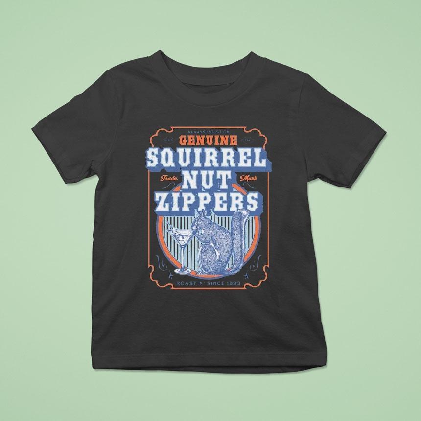 Squirrel Nut Zippers Roastin’ Since 1993 Martini Shirt