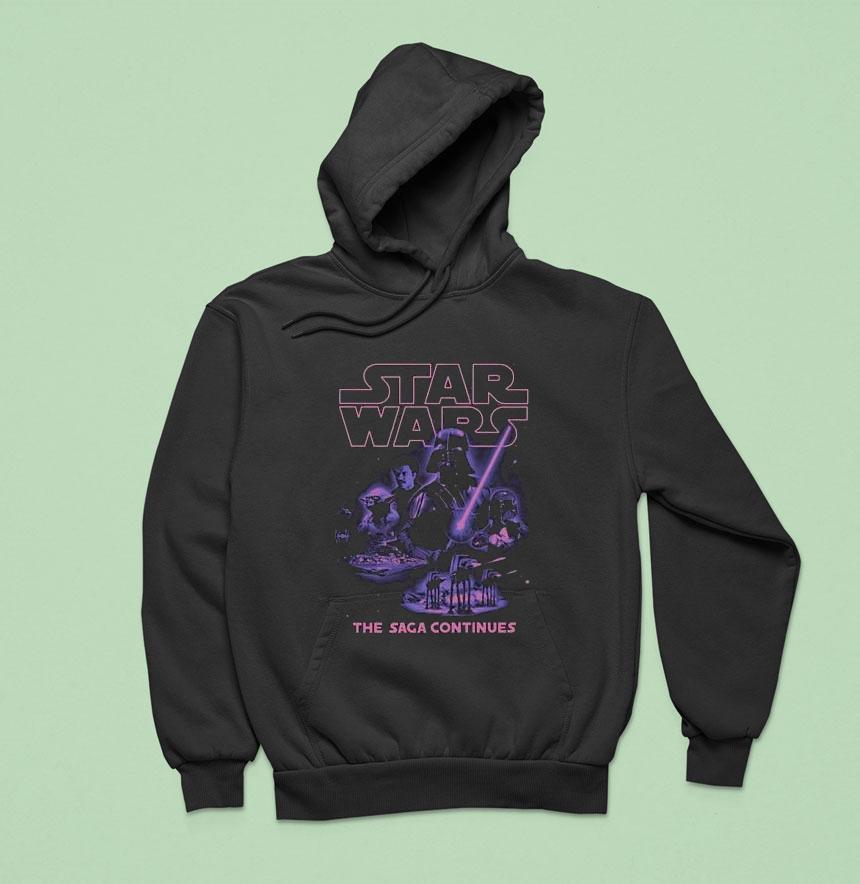 Star Wars The Saga Continues Shirt Star Wars The Saga Continues Shirt