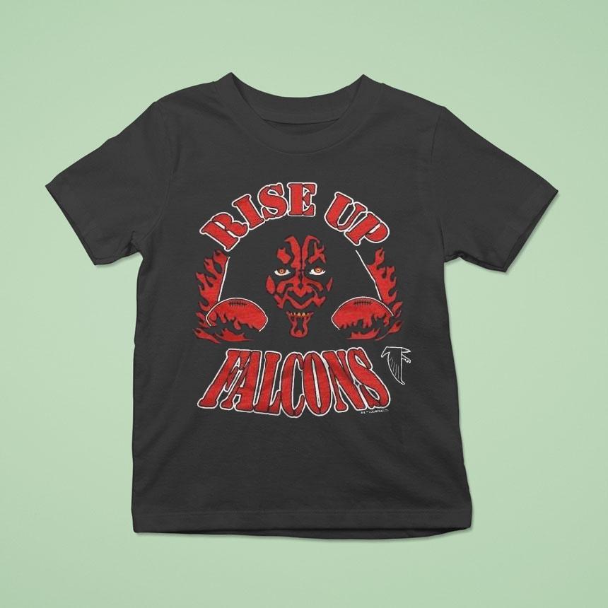 Star Wars X Atlanta Falcons Dark Side Rise Up 2025 Shirt