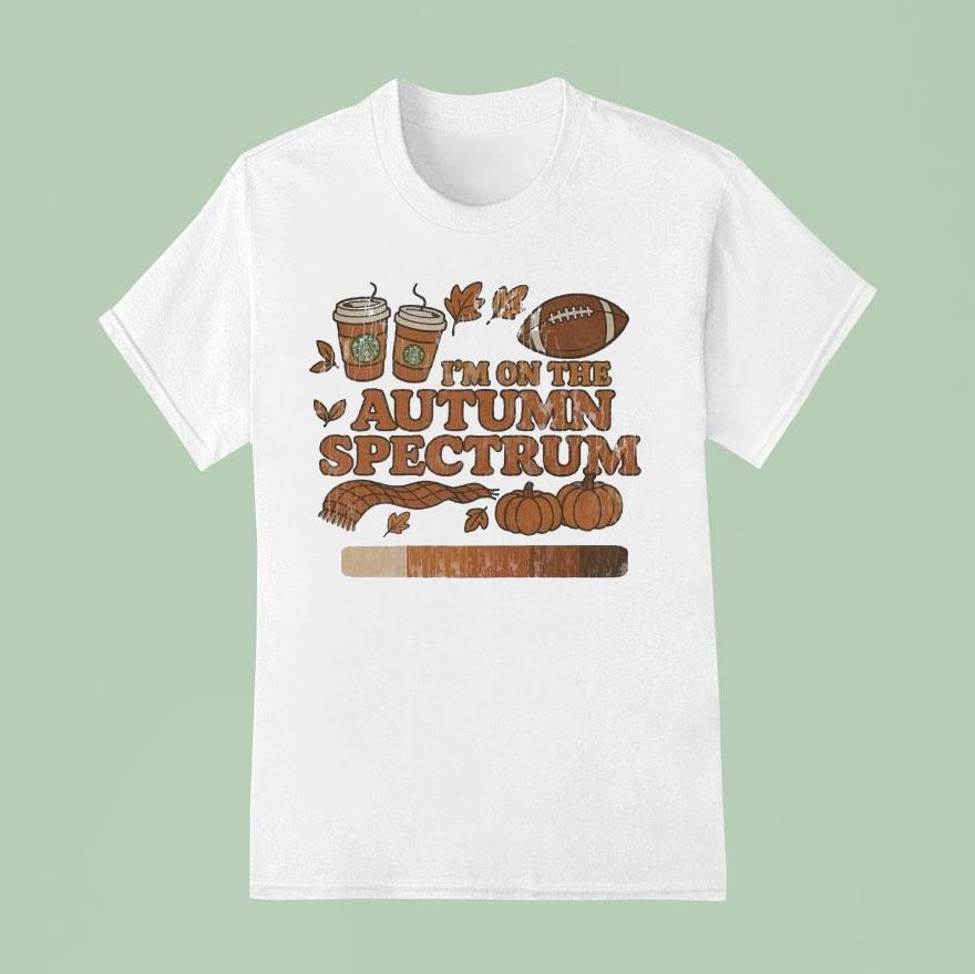 Starbucks I’m On The Autumn Spectrum Shirt