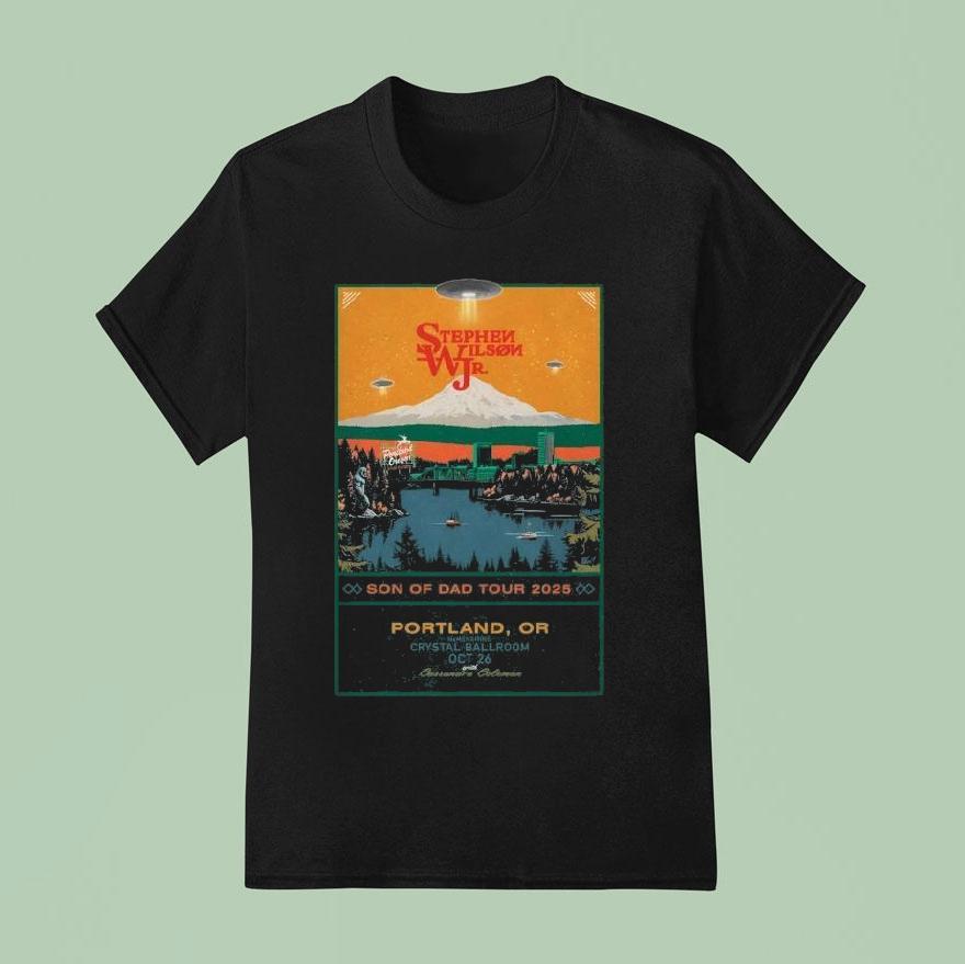 Stephen Wilson Jr. Crystal Ballroom In Portland Or October 26 2025 Shirt