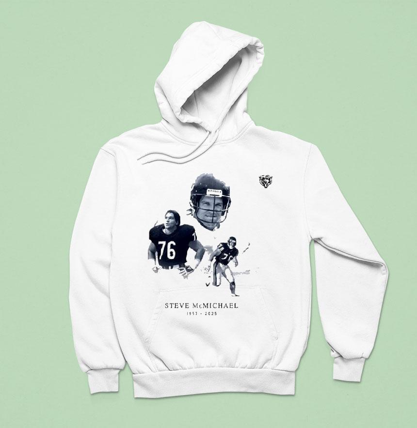 Steve Mcmichael 1957-2025 Thank You For The Memories Rip Chicago Bears Legend Shirt Steve Mcmichael 1957-2025 Thank You For The Memories Rip Chicago Bears Legend Shirt