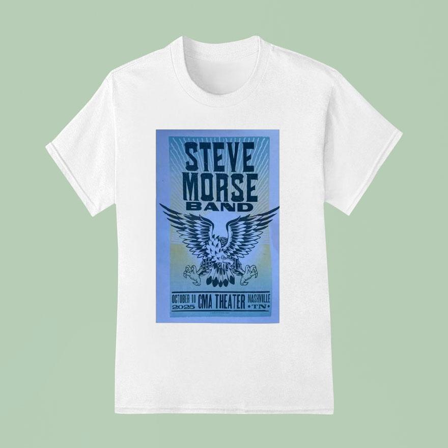Steve Morse Nashville, Tn Oct 10 2025 Shirt