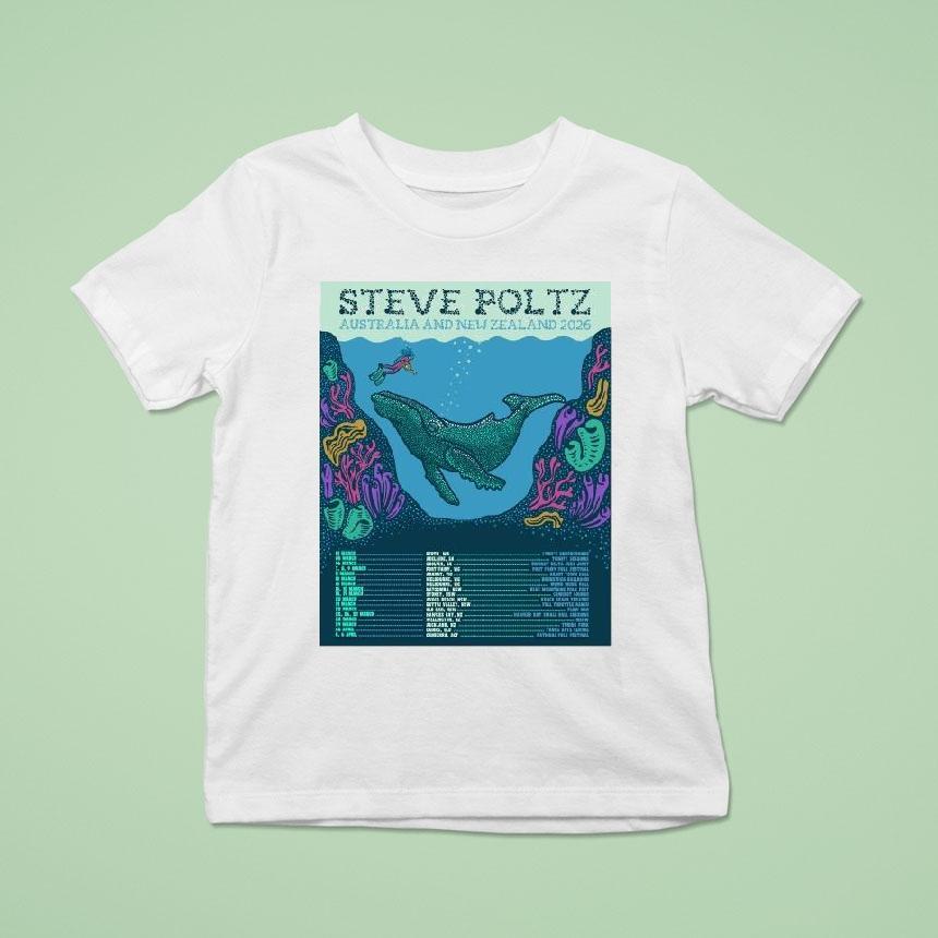 Steve Poltz Australia And New Zealand 2026 Shirt