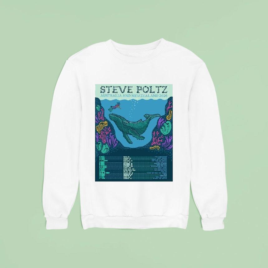 Steve Poltz Australia And New Zealand 2026 Shirt Steve Poltz Australia And New Zealand 2026 Shirt