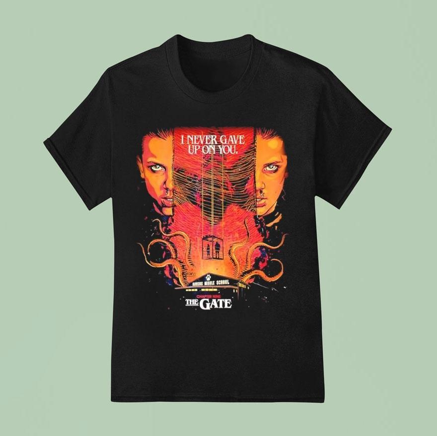 Stranger Things Season 2 X Butcher Billy The Gate I Nener Gave Upon You Shirt