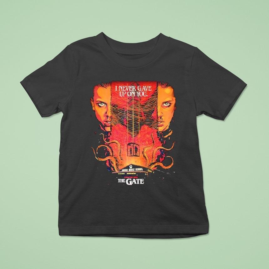 Stranger Things Season 2 X Butcher Billy The Gate I Nener Gave Upon You Shirt