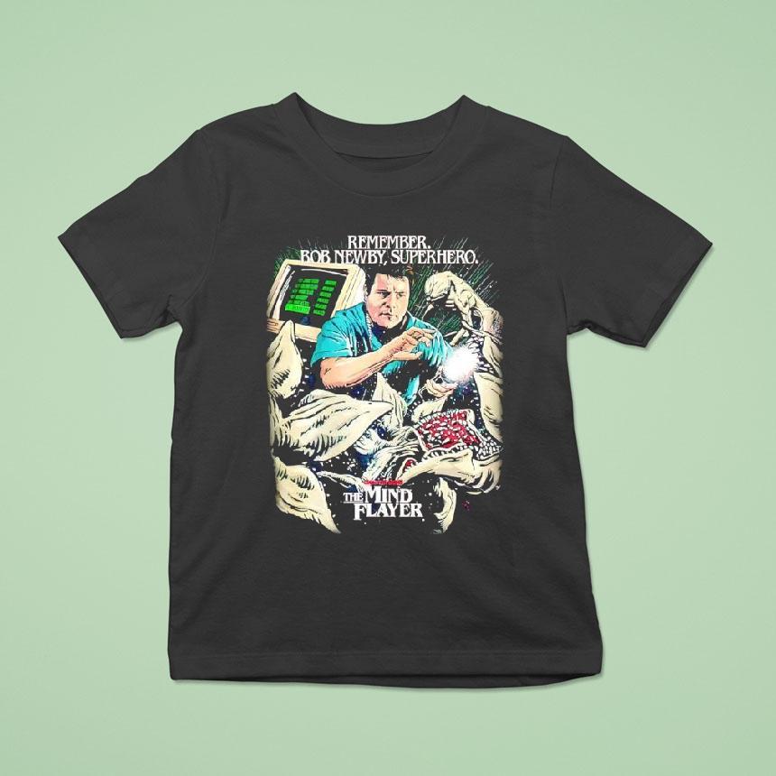 Stranger Things Season 2 X Butcher Billy The Mind Flayer Remember Bob Newby Superhero Shirt