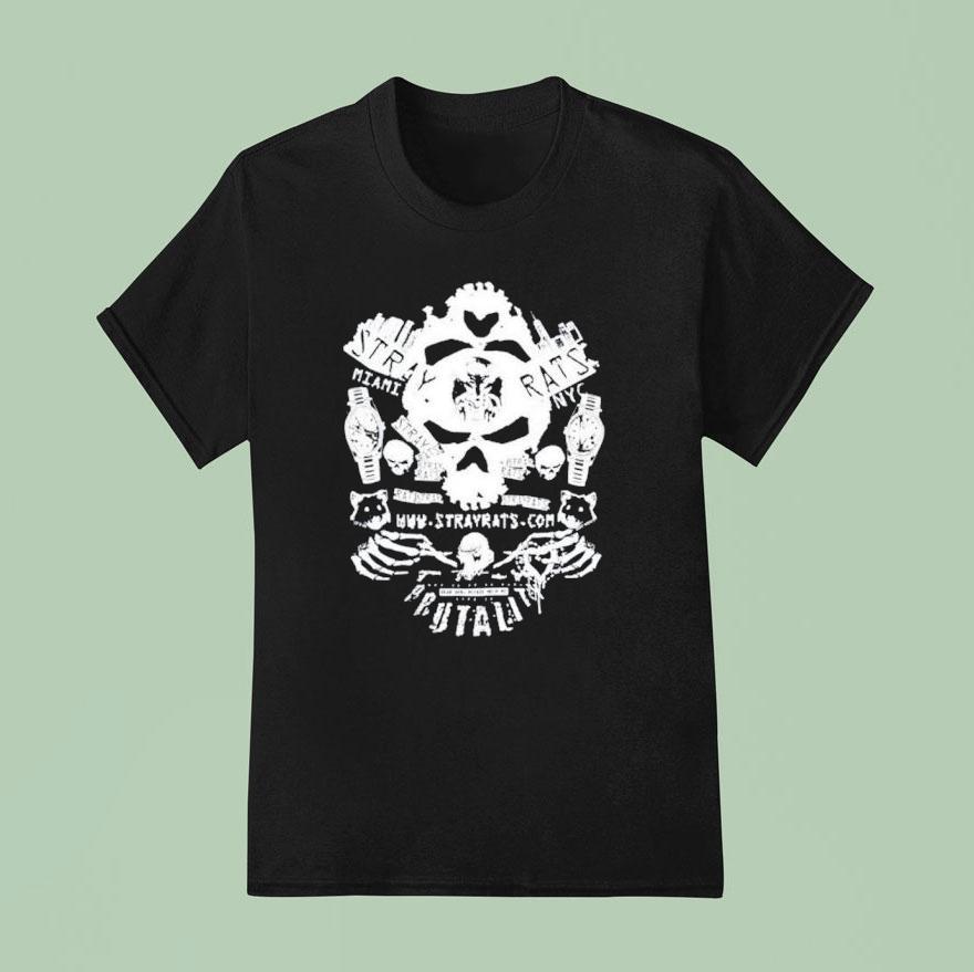 Stray Rats Brutality Miami Nyc Shirt
