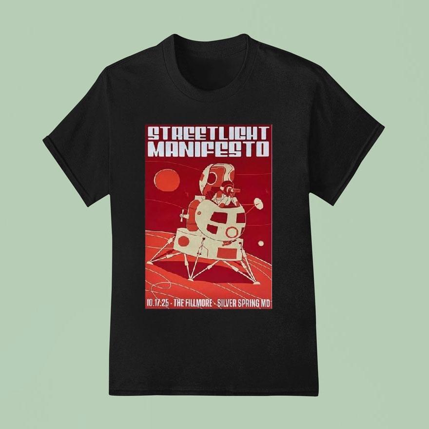 Streetlight Manifesto Tour Silver Spring, Maryland October 17, 2025 Shirt