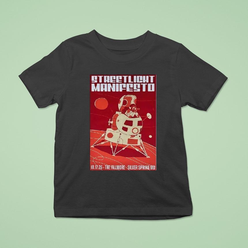 Streetlight Manifesto Tour Silver Spring, Maryland October 17, 2025 Shirt