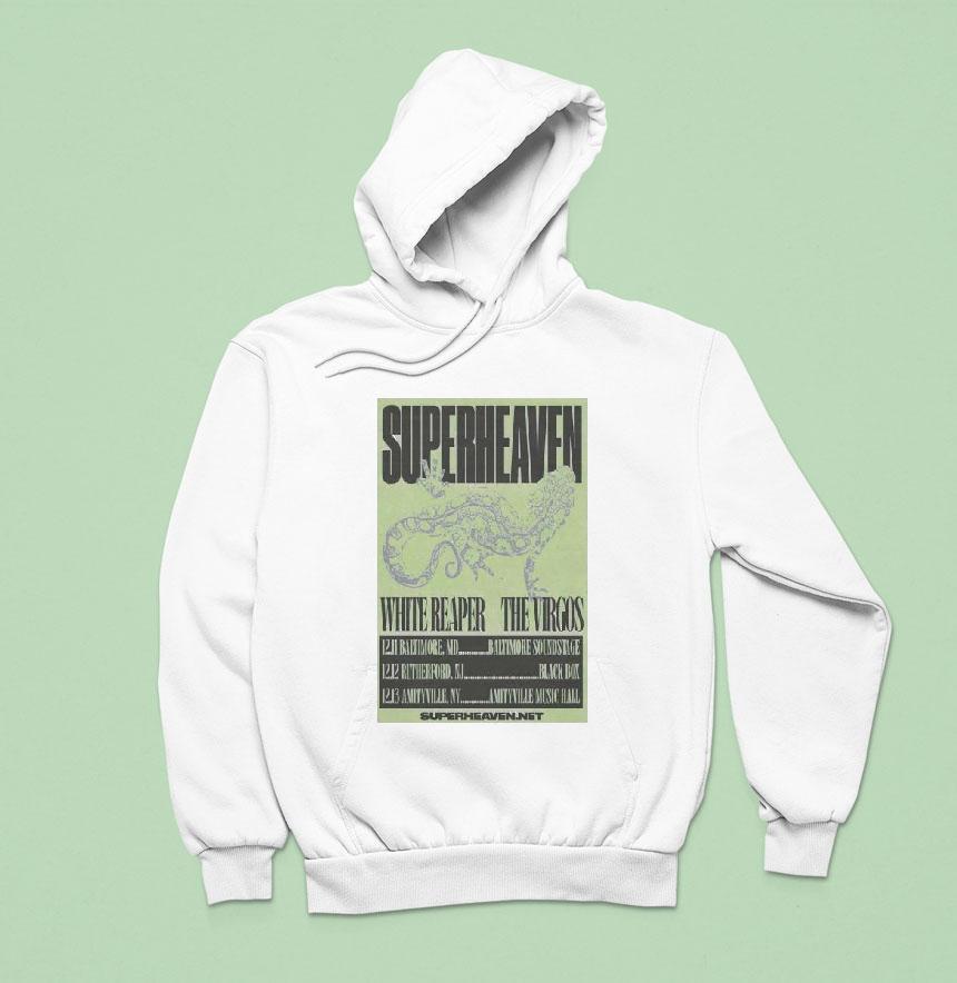 Superheaven White Reaper The Virgos Tour December 2025 Shirt Superheaven White Reaper The Virgos Tour December 2025 Shirt