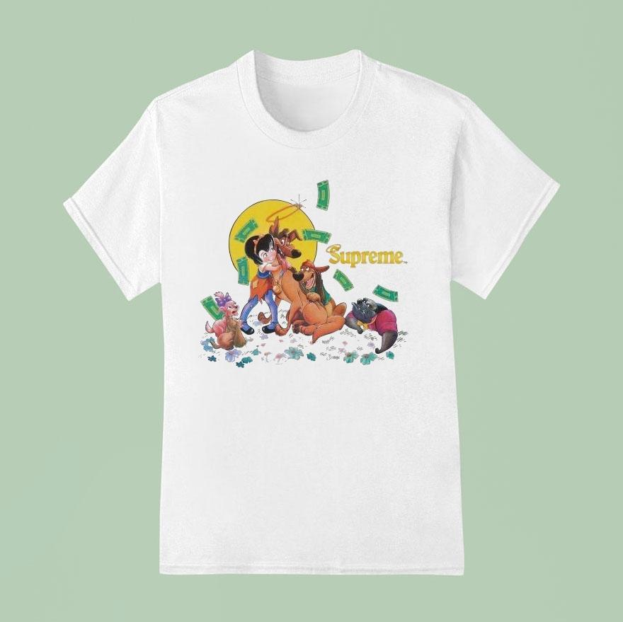 Supreme All Dogs Go To Heaven Disney Shirt