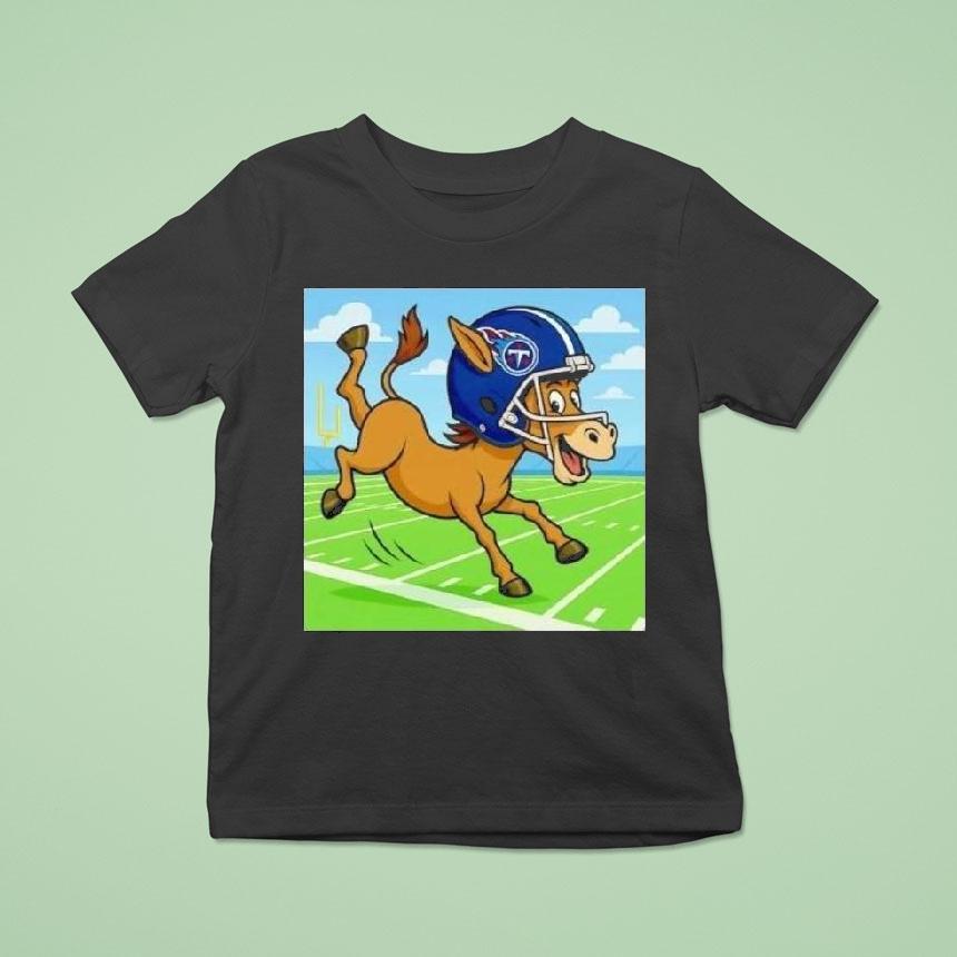 T-rac Mascot Tennessee Titans Football Shirt