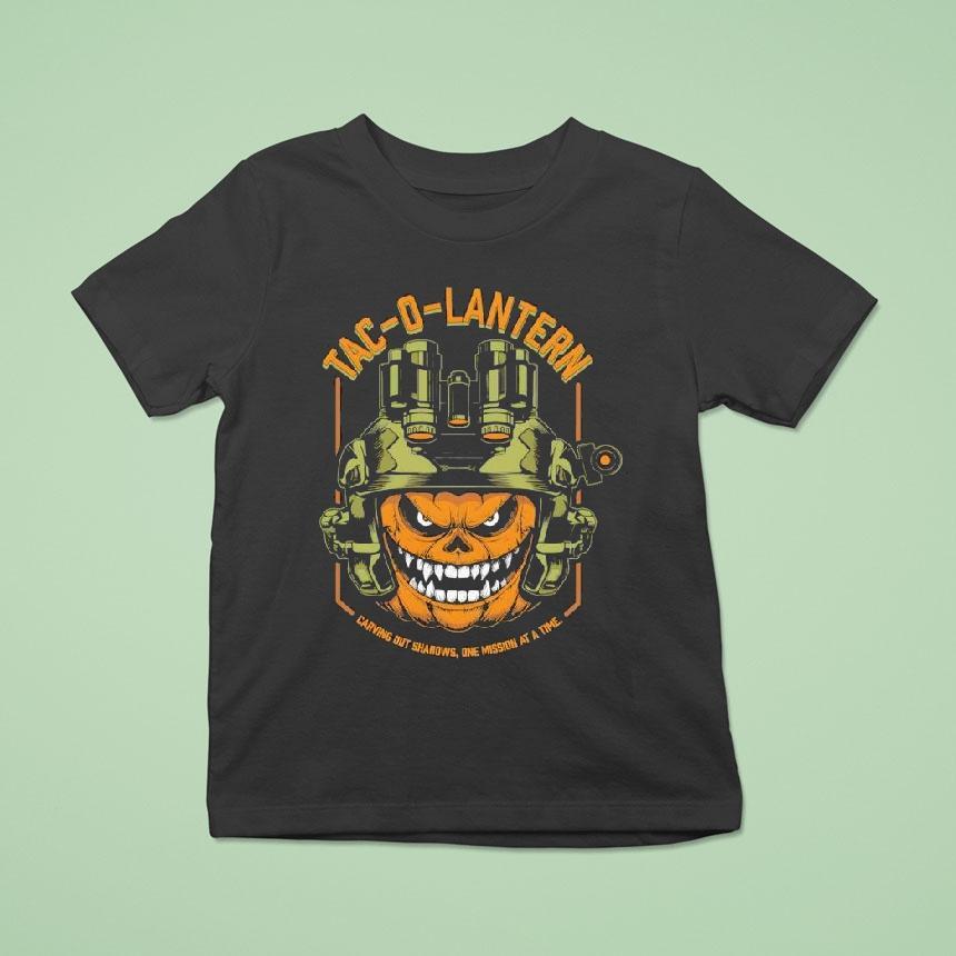 Tac-o-lantern Carving Out Shadows One Mission At A Time Shirt