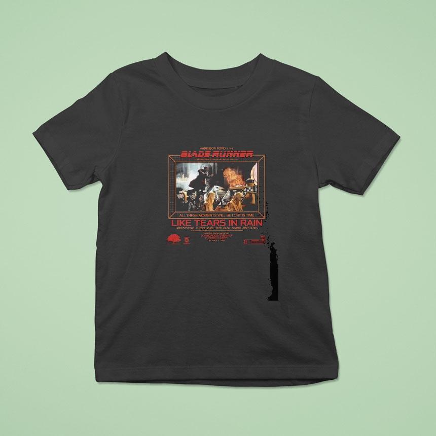 Tears In Rain Blade Runner 2023 Shirt