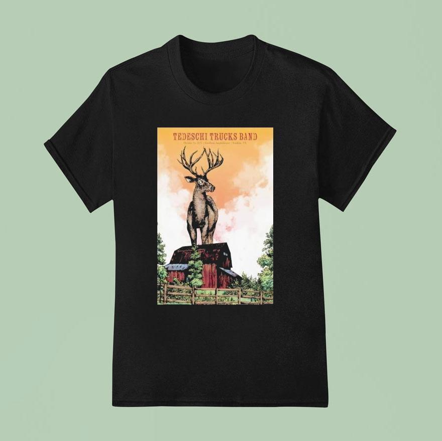 Tedeschi Trucks Band October 15 2025 First Bank Amphitheater Franklin Shirt