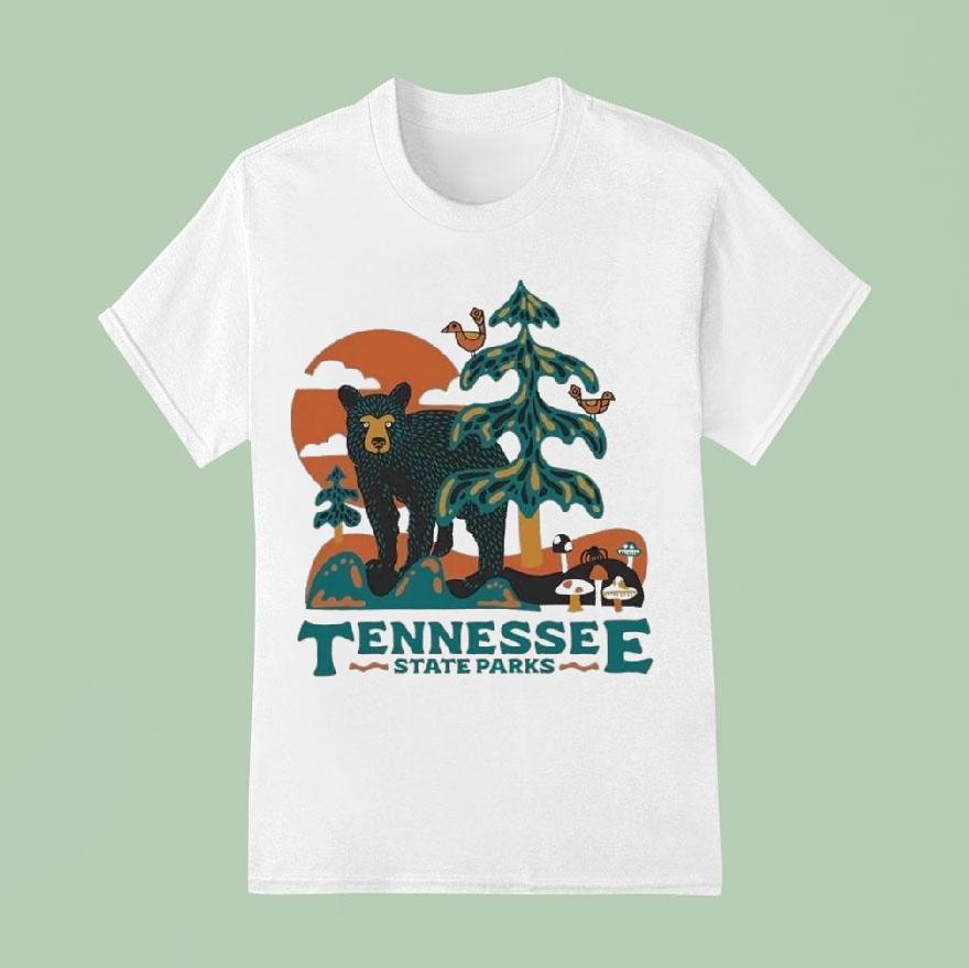 Tennessee State Parks Bear In The Woods Shirt