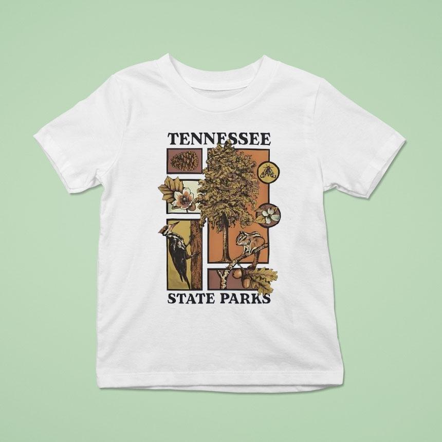 Tennessee State Parks Block Forest Shirt