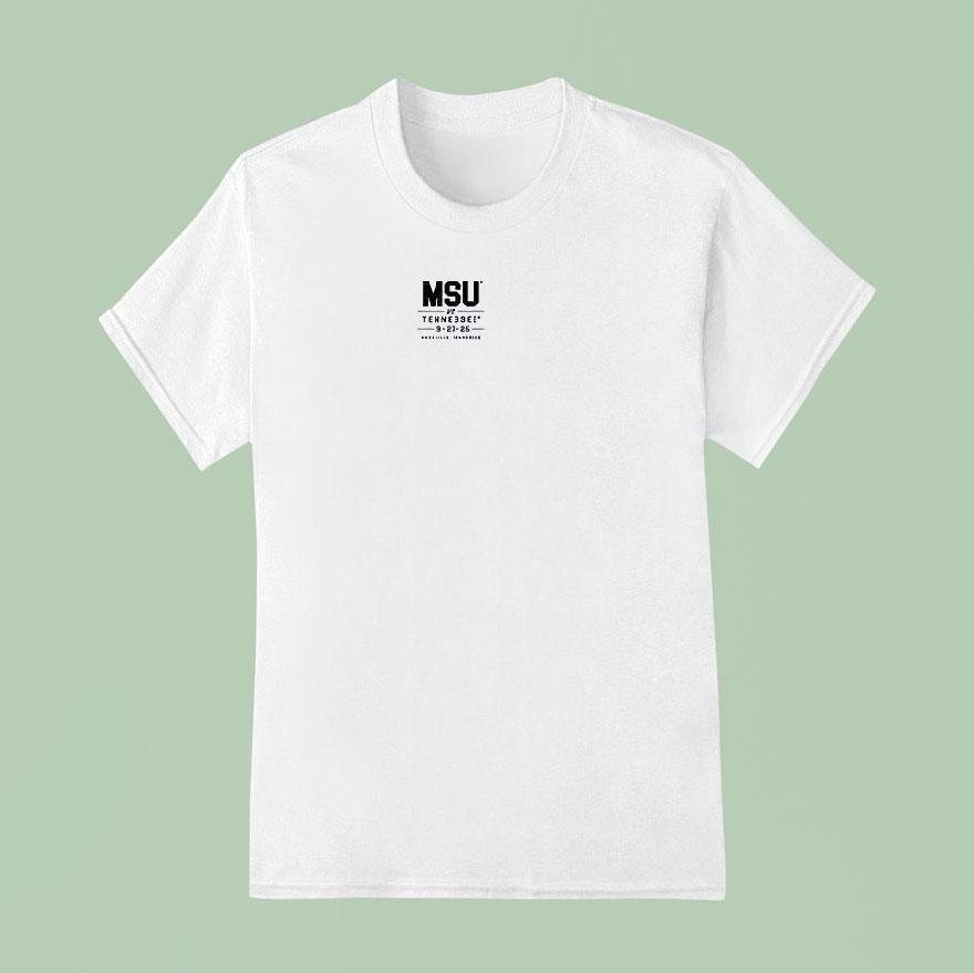 Tennessee Volunrs Vs Mississippi State Bulldogs Dawgs On Top Game Day 2025 Mascot Shirt