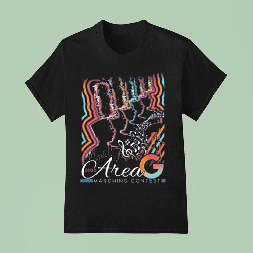 Texas Area G Marching Contest 2025 Shirt