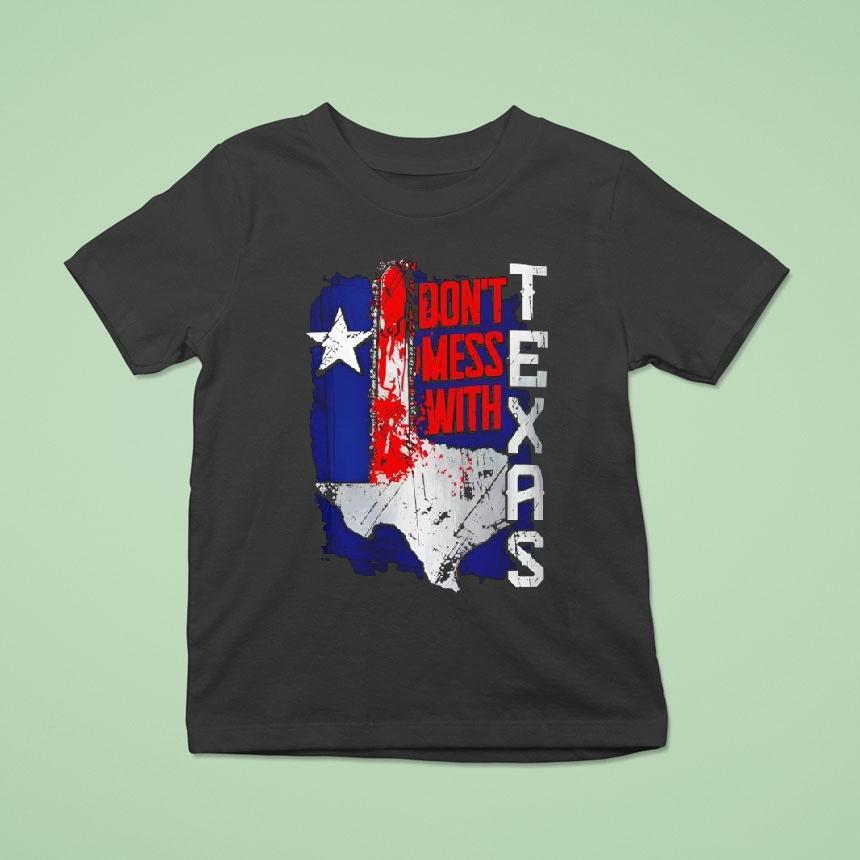Texas Don’t Mess With Map Shirt