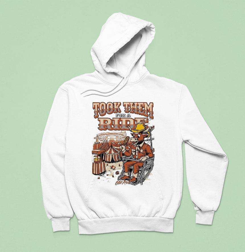 Texas Longhorns Took Them For A Ride Shirt Texas Longhorns Took Them For A Ride Shirt