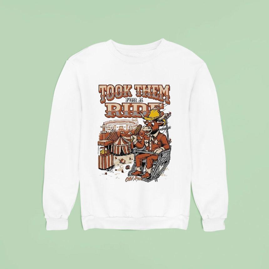 Texas Longhorns Took Them For A Ride Shirt Texas Longhorns Took Them For A Ride Shirt