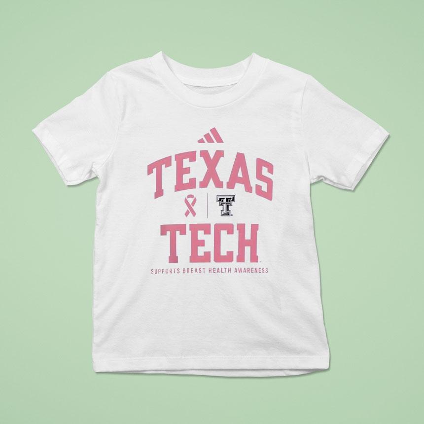 Texas Tech Red Raiders Sideline 2025 Breast Cancer Health Awareness Shirt