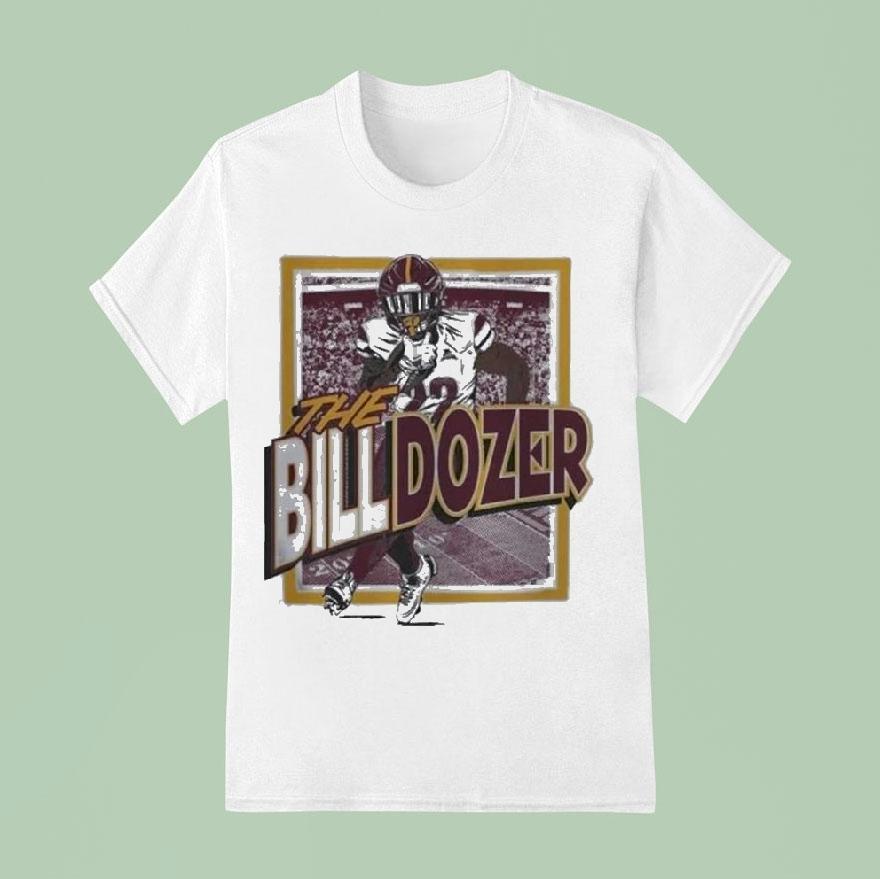 The Billdozer Jacory Croskey-merritt Washington Commanders Shirt