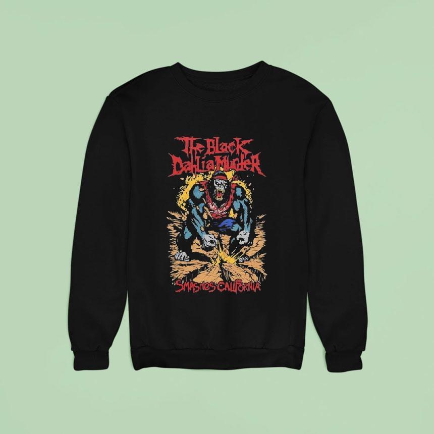 The Black Dahlia Murder Smashes California All 4 In California On October 2025 Gorilla Shirt The Black Dahlia Murder Smashes California All 4 In California On October 2025 Gorilla Shirt