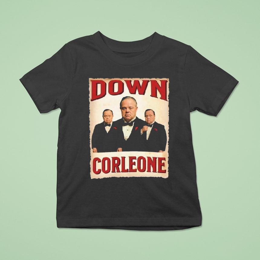 The Godfather Down Corleone Shirt