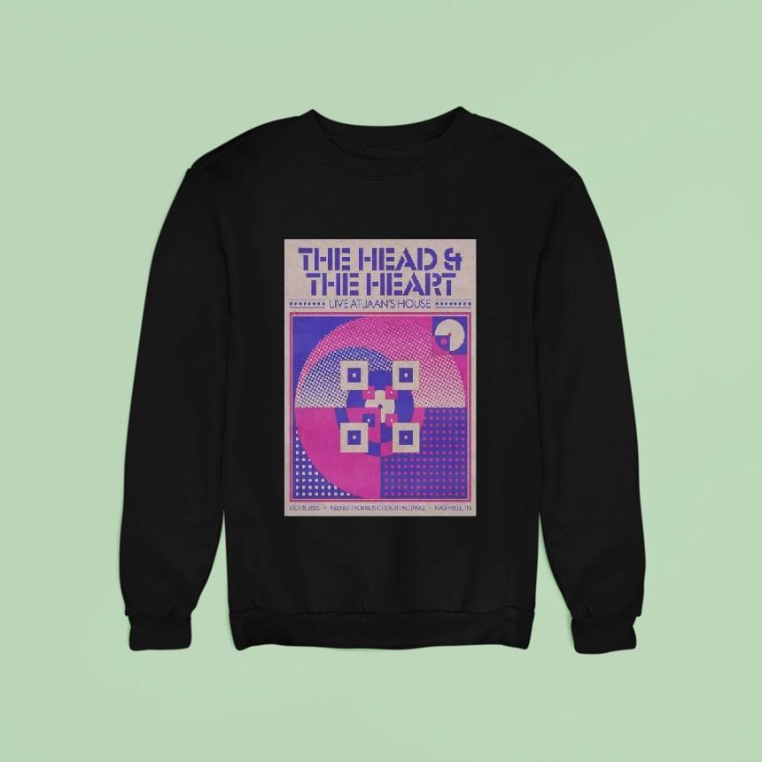The Head And The Heart October 11 2025 Nashville Shirt The Head And The Heart October 11 2025 Nashville Shirt