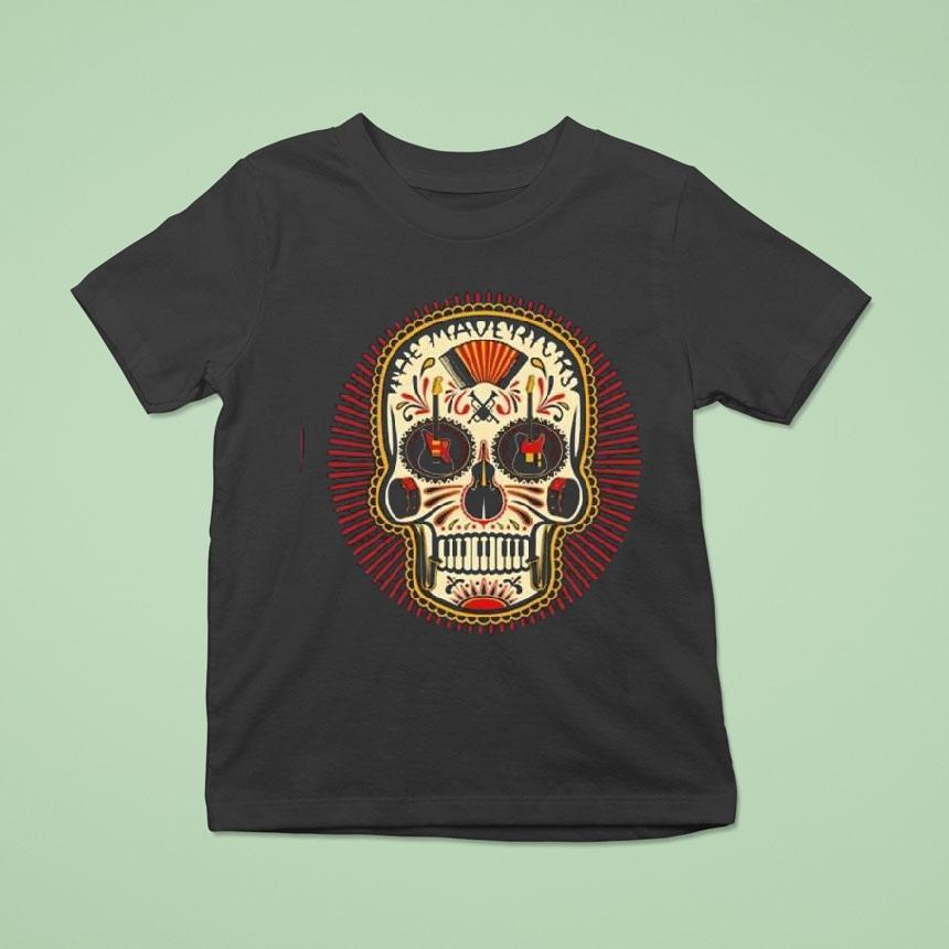 The Mavericks Skull Rays Raglan Shirt