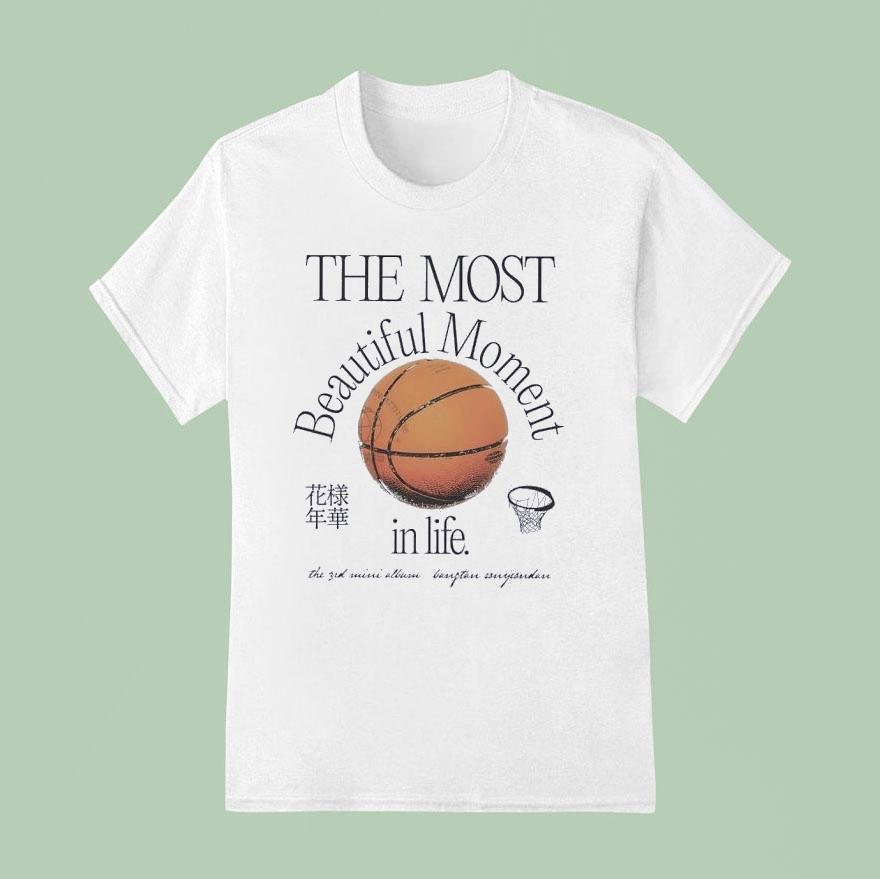 The Most Beautiful Moment In Life The 3rd Mini Album Basketball Shirt