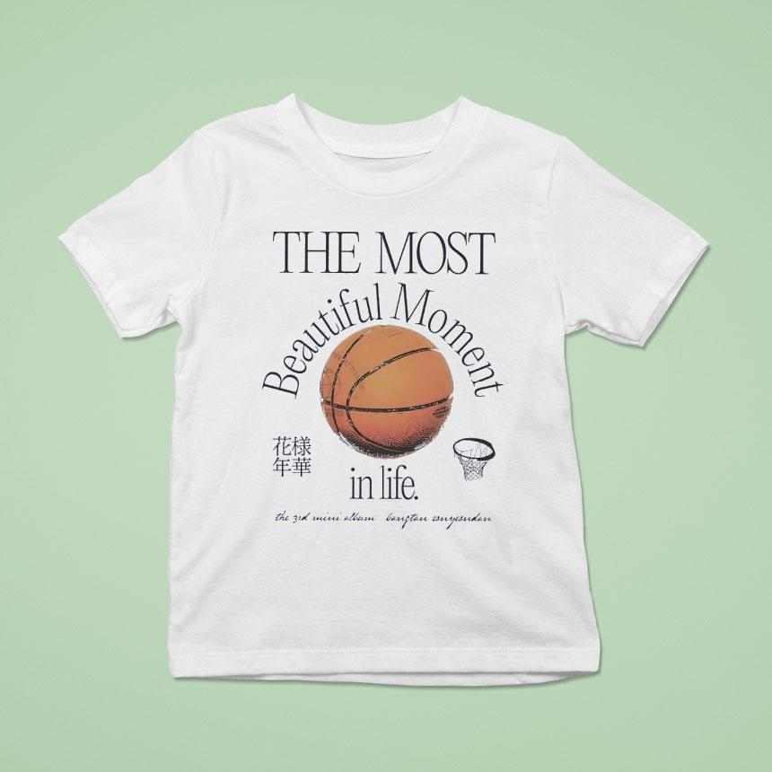 The Most Beautiful Moment In Life The 3rd Mini Album Basketball Shirt