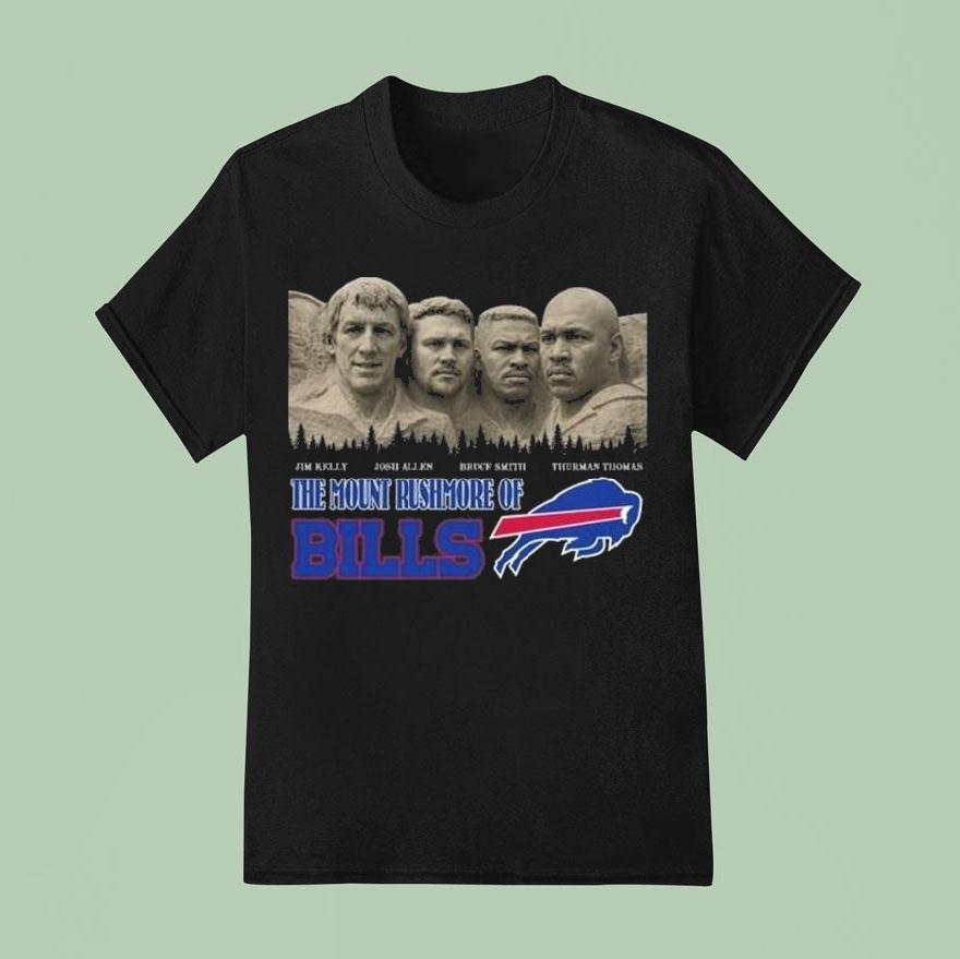 The Mount Rushmore Of Buffalo Bills Legends 2025 Shirt