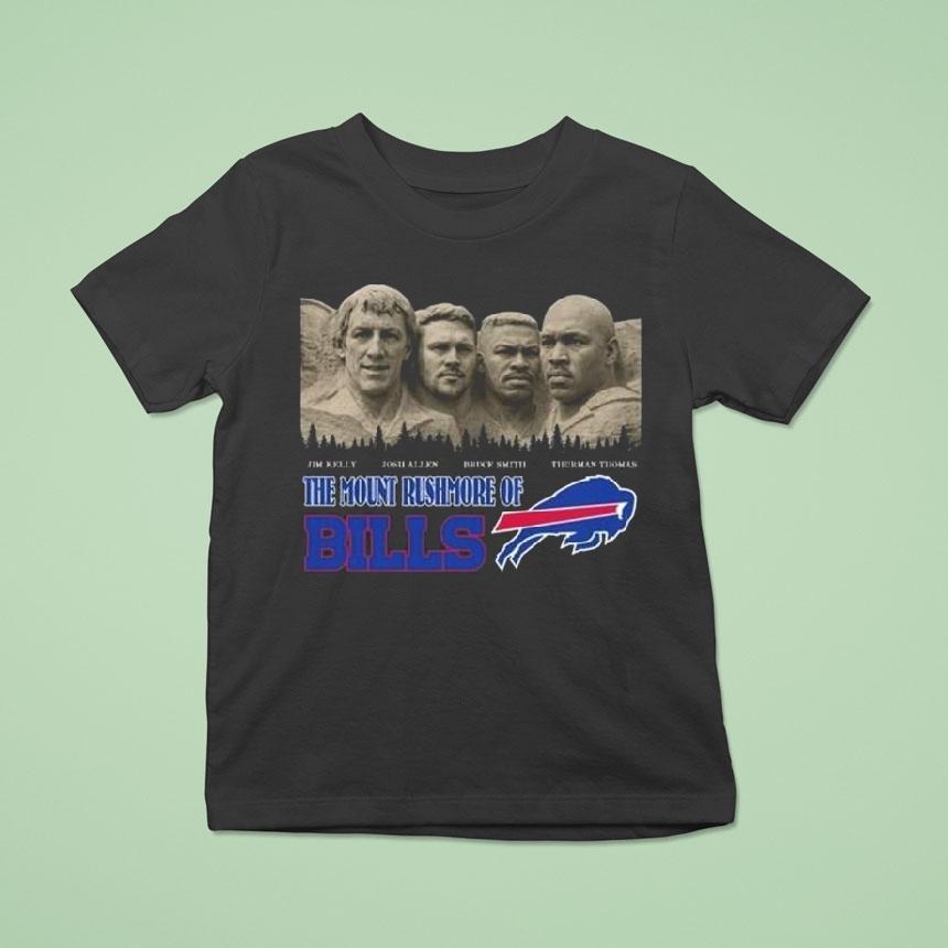 The Mount Rushmore Of Buffalo Bills Legends 2025 Shirt