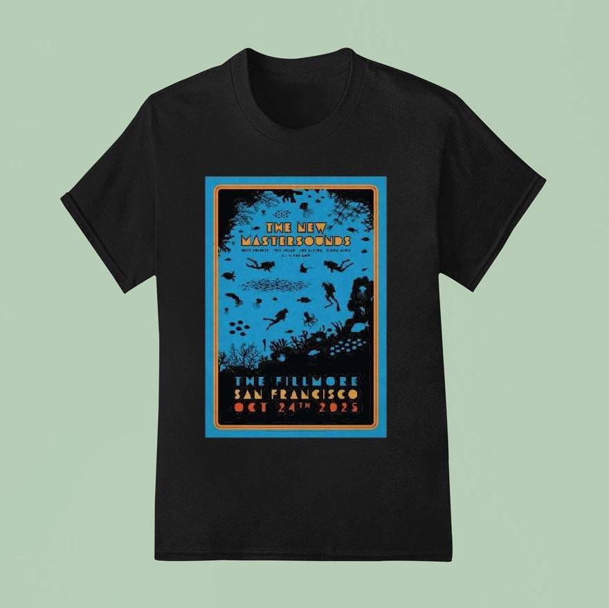 The New Mastersounds San Francisco October 24 2025 Shirt