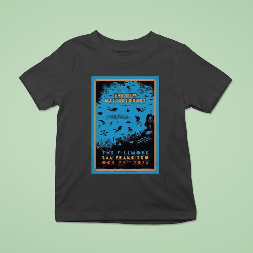 The New Mastersounds San Francisco October 24 2025 Shirt