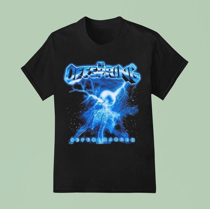 The Offspring Supercharged Worldwide Tour 2025 Japan Australia Tour Shirt