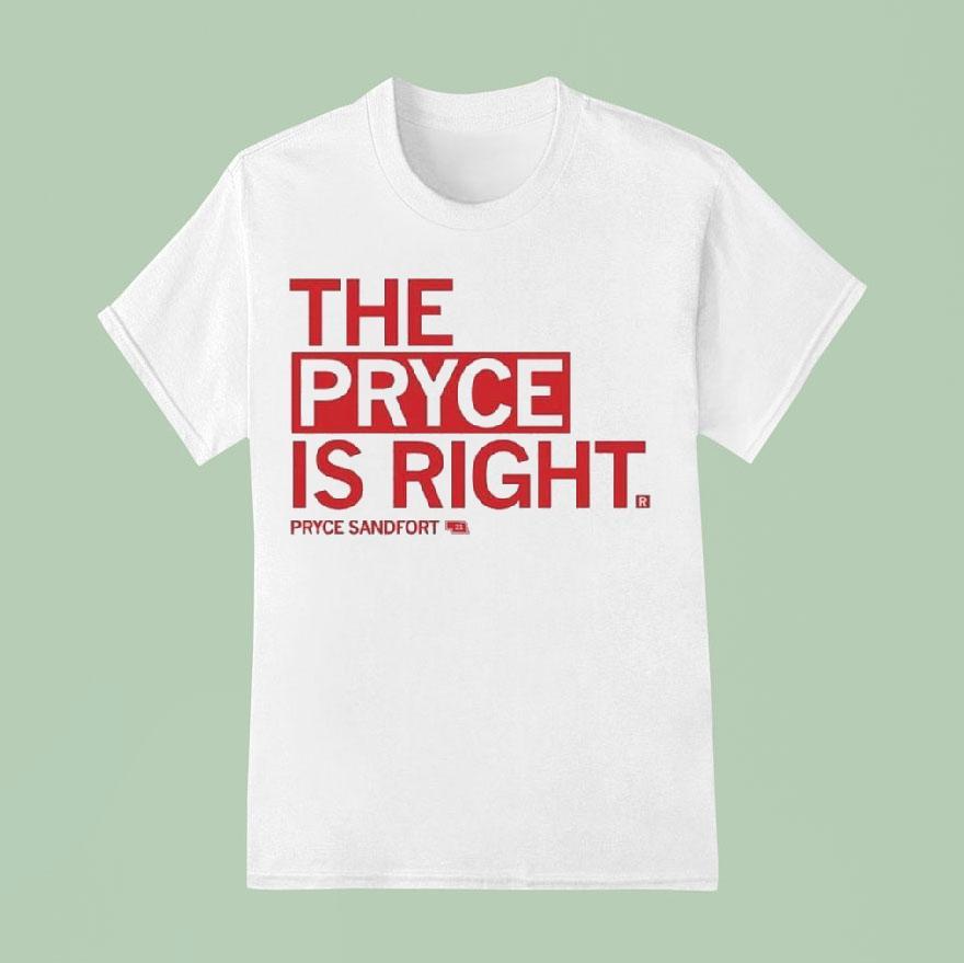 The Pryce Is Right Pryce Sandfort Shirt