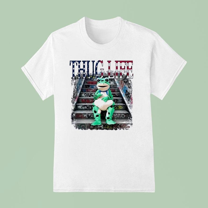 Thug Life Portland Frog Protest Shirt