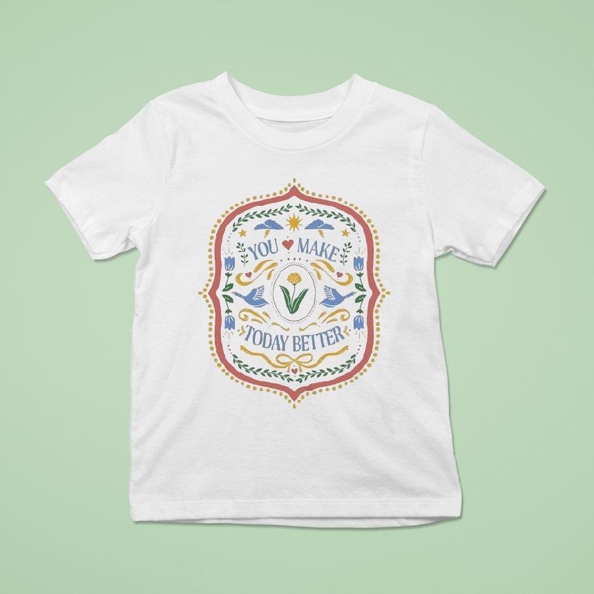 To Write Love On Her Arms You Make Today Better Saga Shirt
