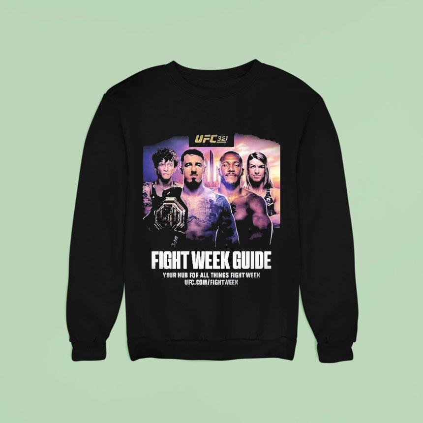 Tom Aspinall Vs Ciryl Gane For Ufc 321 Fight Week Guide At Etihad Arena Abu Dhabi In United Arab Emirates On October 26 2025 Shirt Tom Aspinall Vs Ciryl Gane For Ufc 321 Fight Week Guide At Etihad Arena Abu Dhabi In United Arab Emirates On October 26 2025 Shirt